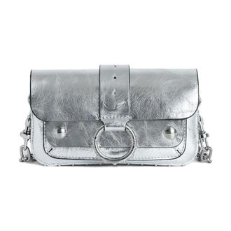 Zadig&Voltaire Cross Body Bags, female, Gray, Size: ONE SIZE Kate Wallet Vintage Metal