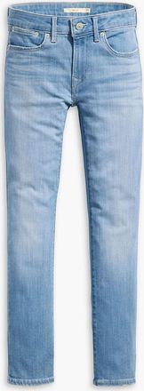 Levi's Womens Levis 712 Slim-Fit Jeans in Blue Cotton - Size 29W/30L