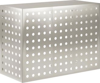 vidaXL Funda Para Aire Acondicionado Plateado 110 X 50 X 80 Cm Vidaxl