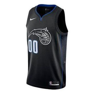 Nike Orlando Magic Aaron Gordon City Edition Swingman Jersey 100 SW Black Blue AJ4634-012