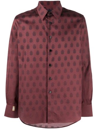 Billionaire Boys Club Camicia con stampa - Rosso