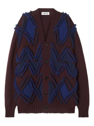 Lanvin Jacquard Cardigan
