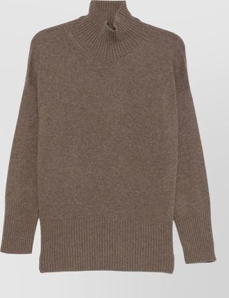 Roberto Collina cashmere merino wool turtleneck sweatshirt