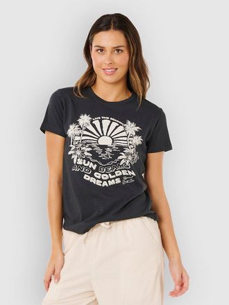 Rip Curl Sun Beams Standard Camiseta negro