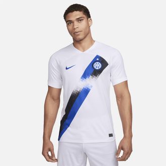 Nike Inter Mailand 2023/24 Stadium Away Nike Dri-FIT Fußballtrikot für Herren - Weiß