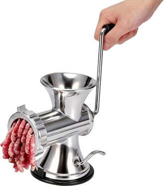 OEM Picadora De Carne Manual De Aleaci&oacute;n De Aluminio, Picadora De Salchichas, Accesorio De Cocina Para El Hogar, Picadora De Carne Con Manivela, Procesado