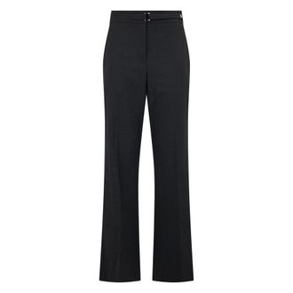 Moorer Dames, Broeken, Zwart, Maat: XS Wol
