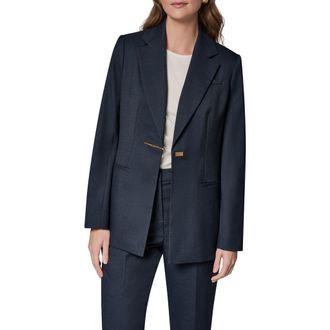 DKNY Long Blazer in Nightfall at Nordstrom, Size 14
