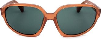 Linda Farrow DRIES VAN NOTEN DVN43 C3 Mens Sunglasses Brown Size 60