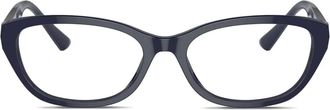 Jimmy Choo Eyewear rectangle-frame glasses - Blue