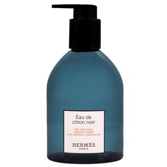 Herm&egrave;s Unisex Herm&egrave;s Eau de Citron Noir Cleansing Gel for Hands and Body - 300ml - Black - One Size