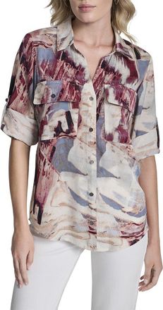 DKNY Dkny Roll-Tab Shirt