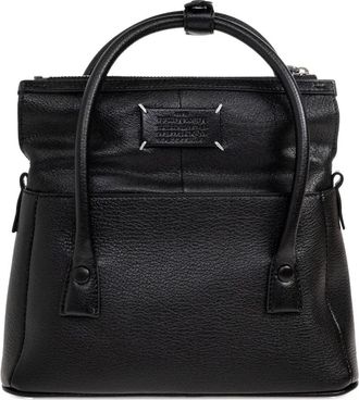 Maison Margiela 5AC East West kleine shopper - Zwart