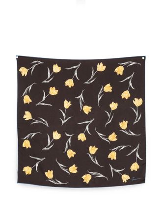 Jacquemus Foulard Tulipe Black Yellow