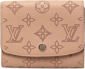 Louis Vuitton Pre-owned Iris Compact Wallet - Dames - Vintage Accessoires - Roze - ONE Size - Leer - Vintage