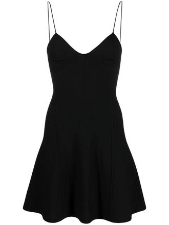 Dsquared2 Mini-jurk met V-hals - Zwart