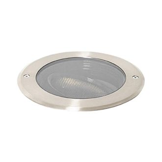 QAZQA Moderno Foco Empotrado De Suelo De Acero Ar111 Orientable Ip65 - Delux Honey Aluminio /vidrio Redonda Adecuado Para Led Max. 1 X 50 Watt - Qazqa