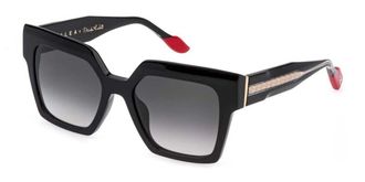 Yalea SYA225 FRIDA KAHLO 0700 Womens Sunglasses Black Size 54