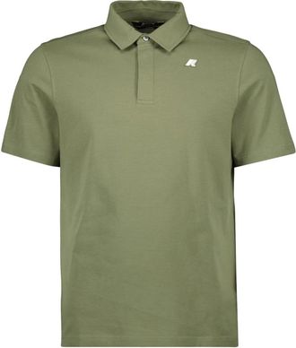 K-Way Vincelle Polo Shirt - Heren - Polos - Groen - 2XL - Katoen - Tops