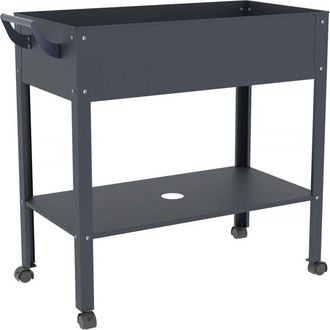 Habitat et Jardin Habitat Et Jardin - Mesa Para Macetas hibiscus - 82 X 43 X 83 Cm - Antracita