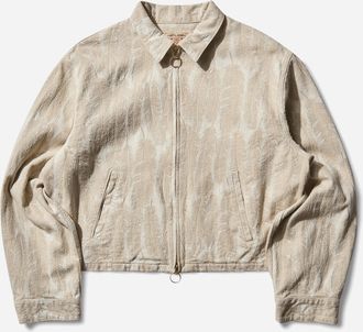 KAPITAL Men s 12oz MAGPIE Drizzler Jacket Ecru