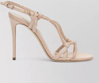 Casadei sandals open toe ankle strap embellished
