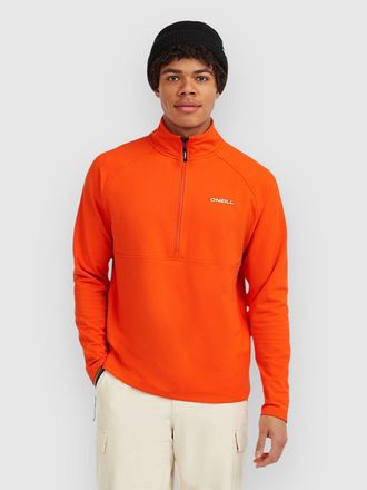 O'Neill FwcCruz Half-Zip Felpa in Pile arancione