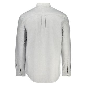 Tommy Hilfiger Cotton Button-Down Shirt - Gray