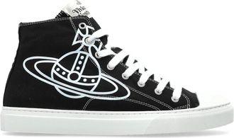 Vivienne Westwood Orb Printed Lace-up Sneakers