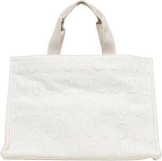 Liu Jo Monogram Tote Bag - Dames - Tassen - Beige - Maat: ONE Size