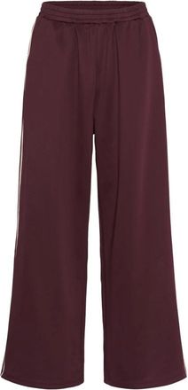 Kaffe KAcory Track Pants - Dames - Wijde Broeken - Rood - M - Broeken