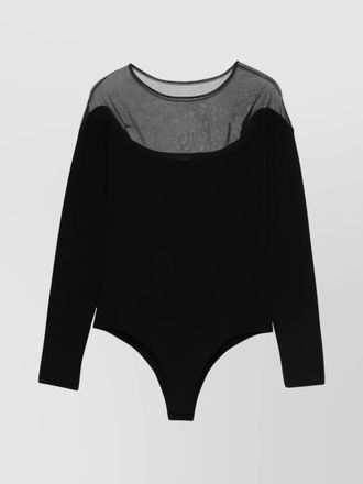 MUGLER long-sleeve bodysuit
