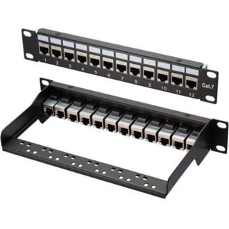 OEM Panel De Conmutaci&oacute;n Brasslan De 12 Puertos Cat 7 10