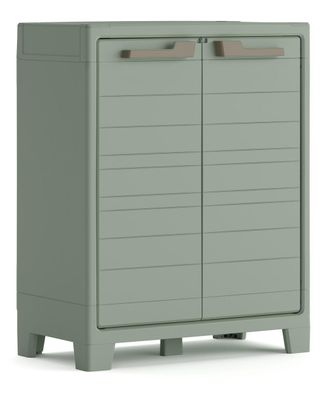Keter Armario Bajo Planet Para Exterior Jard&iacute;n Garaje Balc&oacute;n Terraza Resistente Uv Resina 80x44x100 Wxdxh Cm - Keter
