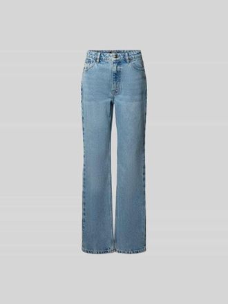 Rotate Straight Fit Jeans im 5-Pocket-Design in Jeansblau, Gr&ouml;&szlig;e 28