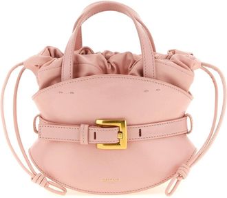 Balmain Shuffle Mini Bag - Dames - Handtassen - Roze - ONE Size - Leer - Tassen