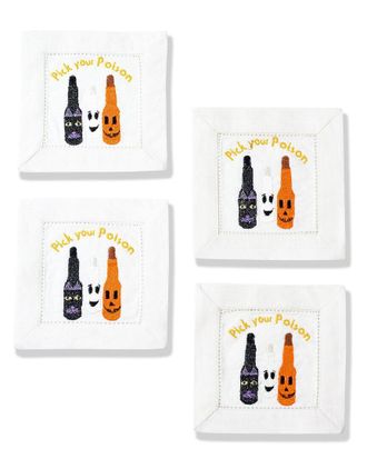 Tiramisu Pick Your Poison Cocktail Napkins Set