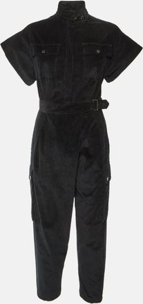 Max Mara Black Corduroy Jumpsuit