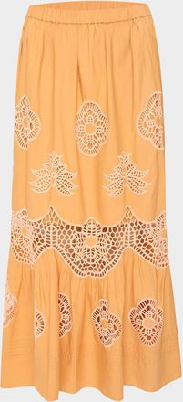 Misa Ayana Midi Skirt