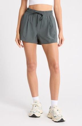 Zella Venture Shorts in Green Urban at Nordstrom Rack, Size X-Small