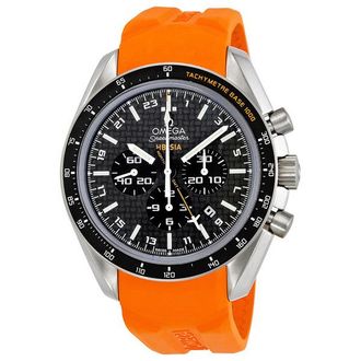 Omega Pre-owned Omega Speedmaster Solar Impulse Chronograph GMT Automatic Chronometer Mens Watch 321.92.44.52.01.003