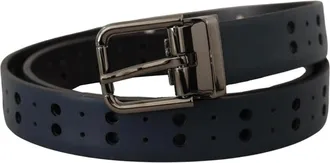 Dolce & Gabbana Heren, Accessoires, Blauw, Maat: ONE Size Leer
