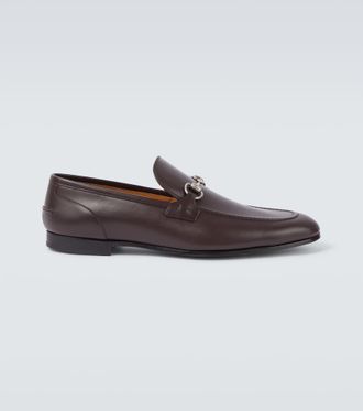 Gucci Jordaan Horsebit leather loafers