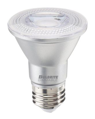 Bulbrite Pack Of (6) 6.5 Watt Dimmable Narrow Flood Par20 Medium (E26) Led Bulb
