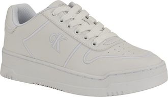 Calvin Klein Womens Womens Pozin Sneaker - Open White - 10