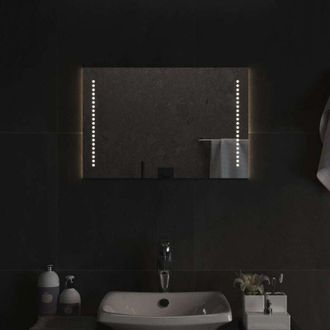 vidaXL vidaXL Specchio da Bagno con Luci LED 40x60 cm