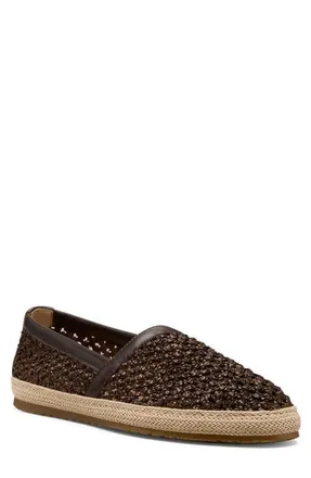 Stuart Weitzman Dunn Espadrille in Dark Brown at Nordstrom, Size 10.5