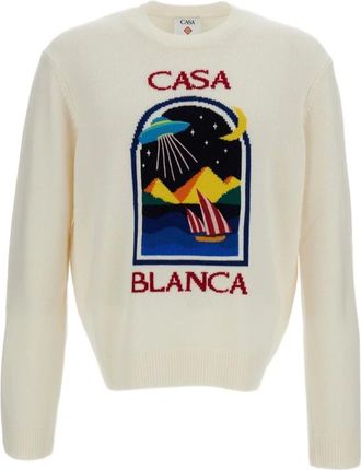 Casablanca Uomo, Maglie, Bianco, L, new
