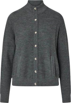 Liu Jo Cardigan Aperto - - Knitwear - Donna - Grigio - XL