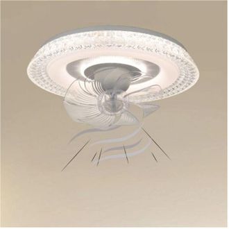 Trade Shop Trade Shop - Copy Of Lampada Con Ventilatore Plafoniera Da Soffitto Led Luce 3200k-6500k Bianco 33252